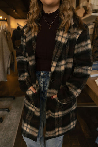 Mira Coat, Mocha Frappe *final sale* - The Red Thread Boutique