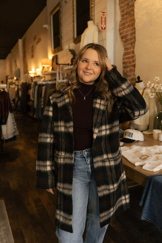 Mira Coat, Mocha Frappe *final sale* - The Red Thread Boutique