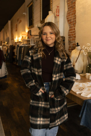 Mira Coat, Mocha Frappe *final sale* - The Red Thread Boutique