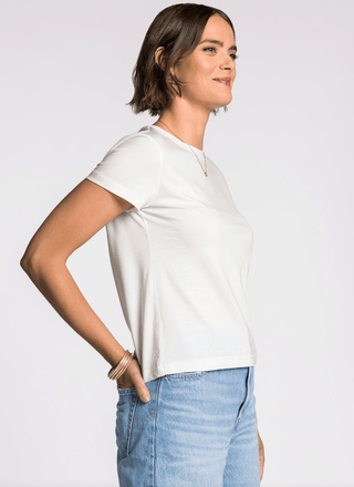 Natalie Tee, Ivory - The Red Thread Boutique