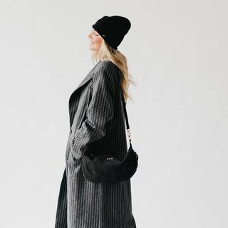 Netty Nubuck Crossbody: Camel - The Red Thread Boutique