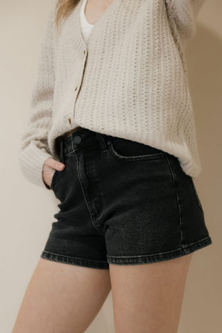Newport Classic Hem Short, Black - The Red Thread Boutique