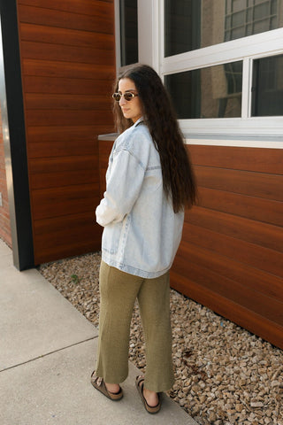 On the Road Denim Jacket *final sale* - The Red Thread Boutique