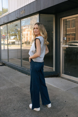 Patch Pocket Flare by JBD *final sale - The Red Thread Boutique