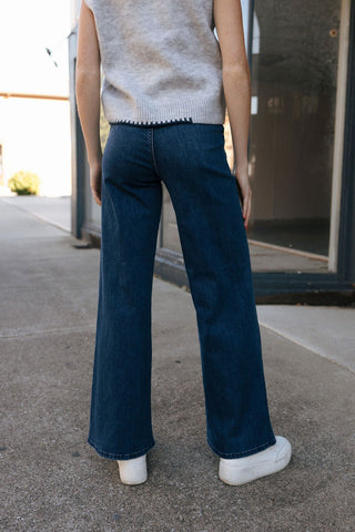 Patch Pocket Flare by JBD *final sale - The Red Thread Boutique