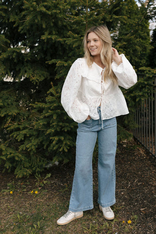 Patch Pocket Wide Leg *final sale* - The Red Thread Boutique