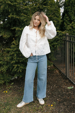 Patch Pocket Wide Leg *final sale* - The Red Thread Boutique