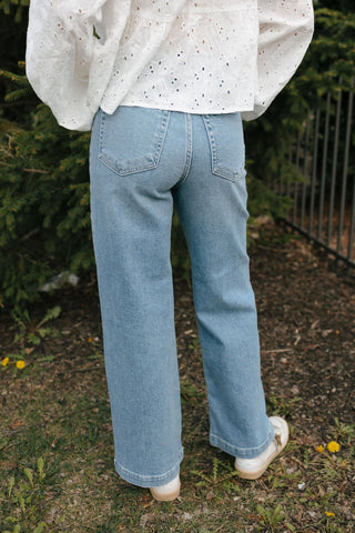 Patch Pocket Wide Leg *final sale* - The Red Thread Boutique