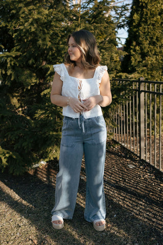 Pearla Pants, June Wash - The Red Thread Boutique