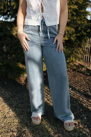 Pearla Pants, June Wash - The Red Thread Boutique