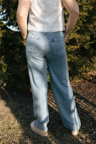 Pearla Pants, June Wash - The Red Thread Boutique
