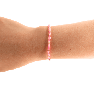 Pink Sprinkle Bracelet: Standard 6.75 inch - The Red Thread Boutique