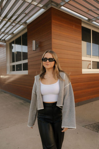 Pintuck Faux Leather Pants, Black *final sale - The Red Thread Boutique