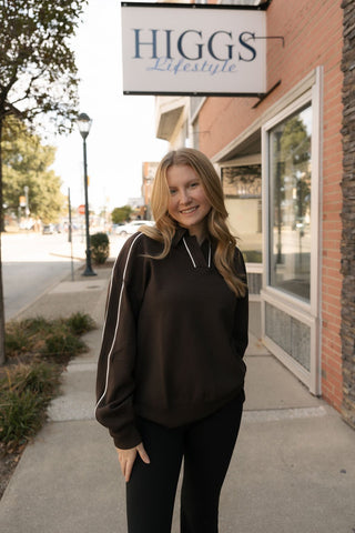 Polo Piping Top - The Red Thread Boutique