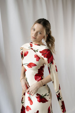 Poppy Scarf Dress - The Red Thread Boutique