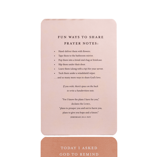 Prayers to Share Pass - Along Notes - The Red Thread Boutique
