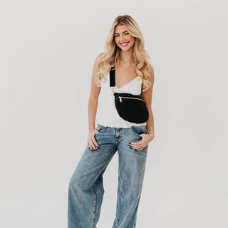 Rachel Raffia Westlyn Bum Bag: Cream - The Red Thread Boutique