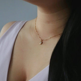 Raina Pebble Necklace | Pendant Necklace - The Red Thread Boutique