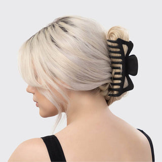 Recycled Plastic Jumbo Classic Claw Clips 2pc - Black & Tort - The Red Thread Boutique
