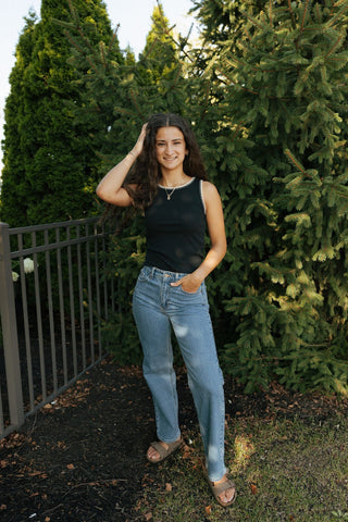 Retro Straight, Dark - The Red Thread Boutique