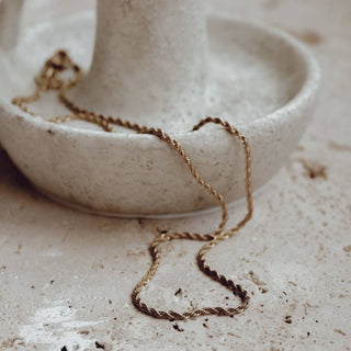 Rope chain necklace - The Red Thread Boutique