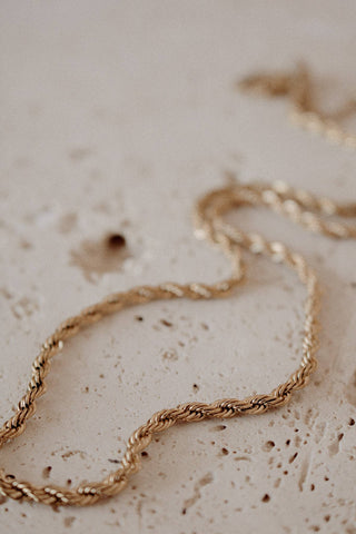 Rope chain necklace - The Red Thread Boutique