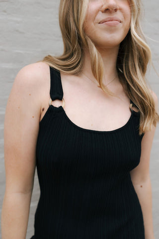 Salinas Midi Dress, Black by Z Supply *final sale - The Red Thread Boutique