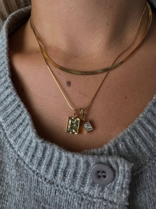 Sasha Layered Necklace Set: Gold - The Red Thread Boutique