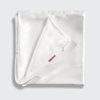 Satin King Pillowcase - Ivory - The Red Thread Boutique