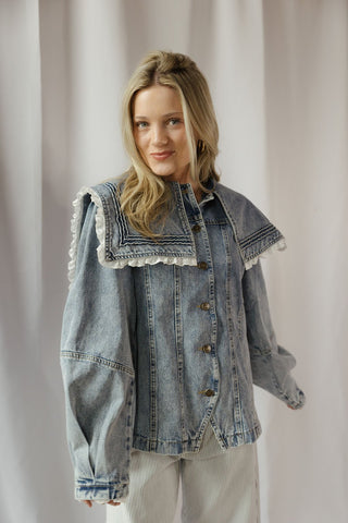 Scout Jacket, Denim - The Red Thread Boutique
