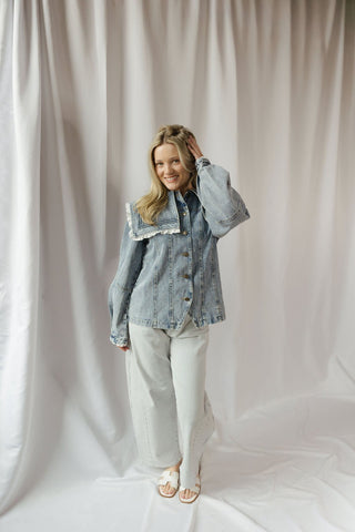 Scout Jacket, Denim - The Red Thread Boutique