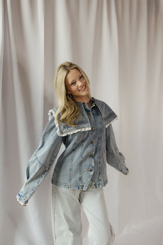 Scout Jacket, Denim - The Red Thread Boutique