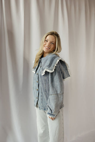 Scout Jacket, Denim - The Red Thread Boutique