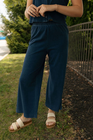 Scout Jersey Denim Pant, Indigo by Z Supply*final sale* - The Red Thread Boutique