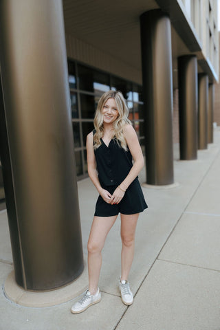 Scout Knit Shorts, True Black by Z Supply *final sale - The Red Thread Boutique