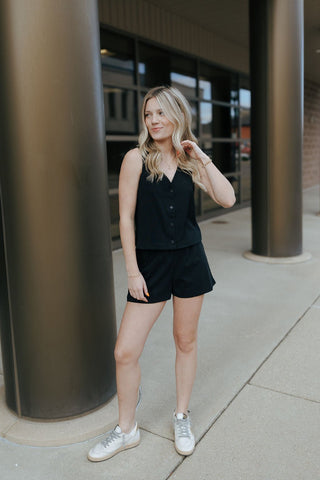 Scout Knit Shorts, True Black by Z Supply *final sale - The Red Thread Boutique