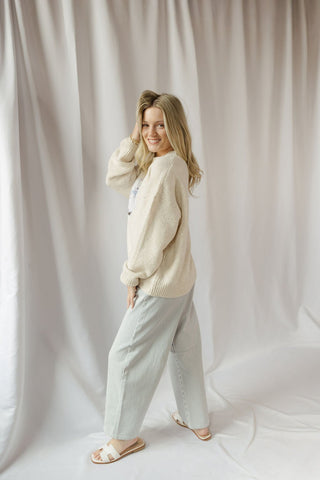 Seashell Knit Sweater - The Red Thread Boutique