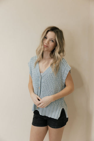Sherwood Top, Blue - The Red Thread Boutique