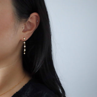 Sienna CZ Dangle Earrings - The Red Thread Boutique