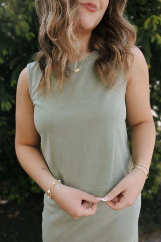 Sloane Jersey Tank, Avocado by Z Supply *final sale - The Red Thread Boutique