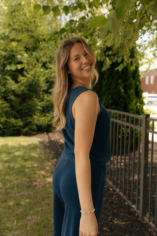 Solace Jersey Knit Denim Top, Indigo by Z Supply *final sale - The Red Thread Boutique