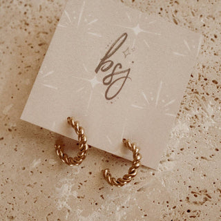 Stella hoops - The Red Thread Boutique