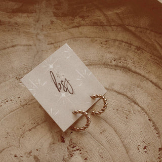 Stella hoops - The Red Thread Boutique