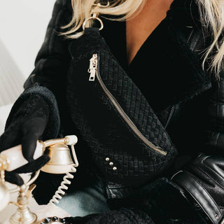 Susie Suede Bum Bag: Oat - The Red Thread Boutique