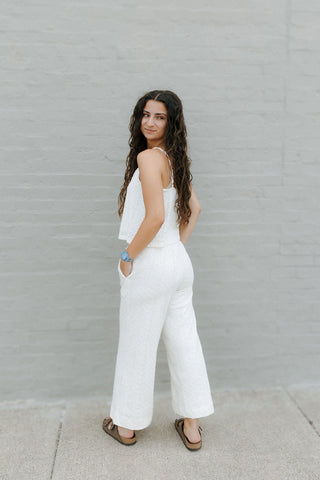 Sylvie Knit Eyelet Tank by Z Supply *final sale - The Red Thread Boutique