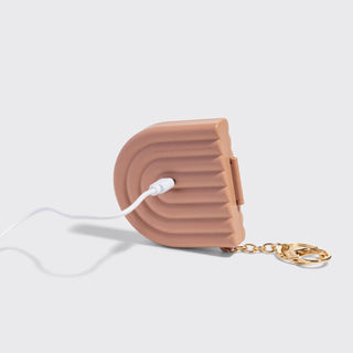 Terracotta Compact Mirror Keychain - The Red Thread Boutique