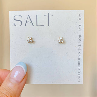Trinity Stud Earrings - The Red Thread Boutique