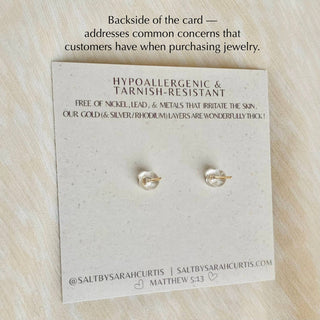 Trinity Stud Earrings - The Red Thread Boutique