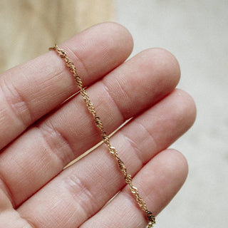 Twist chain necklace - The Red Thread Boutique