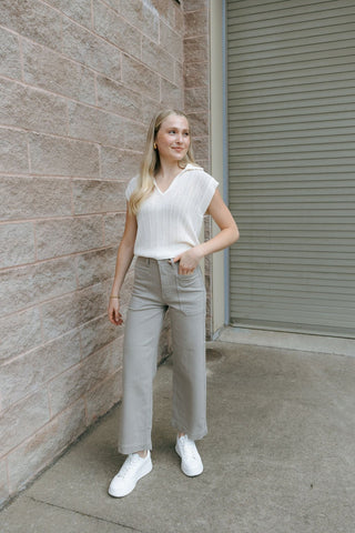 Utility Pant, Moonstone *final sale* - The Red Thread Boutique